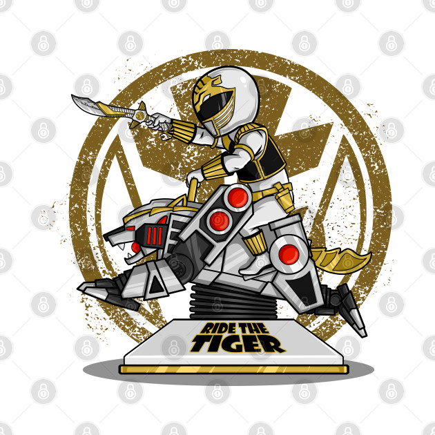 Kiddie Tiger Ride - Mighty Morphin Power Rangers - Phone Case