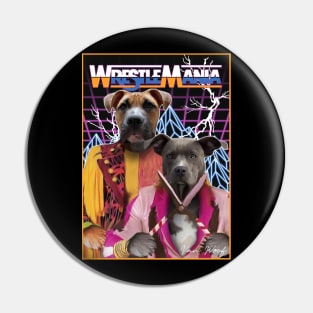 Wrestling Dogs Pin