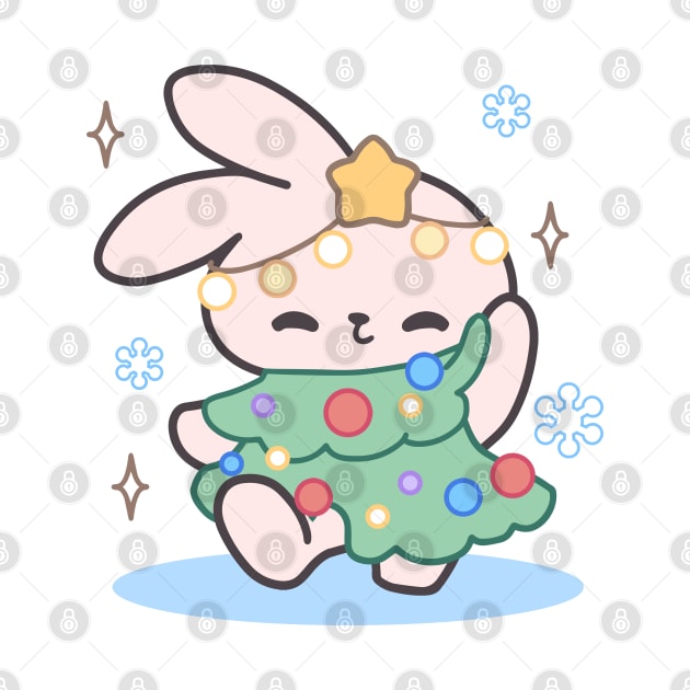 Bunny Chirstmas Tree by LoppiTokki