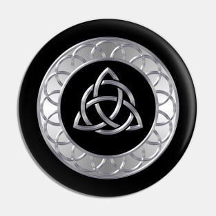 Triquetra Medallion Pin