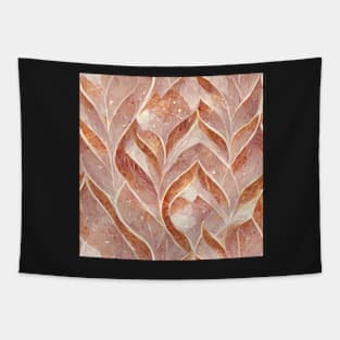 Rose gold marble pattern Tapestry