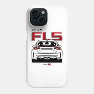 Civic Type R FL5 Black Print Phone Case