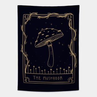 The Mushroom | Tarot Card series Tapestry