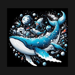 Blue Whale . T-Shirt