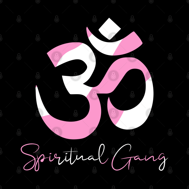 Spiritual Gang with om sign Yoga design by FOGSJ