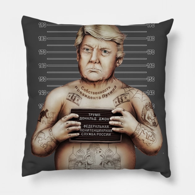 Comrade Trump Pillow by willblackb4