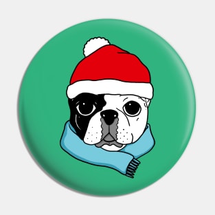 CHRISTMAS FRENCH BULLDOG 2 Pin