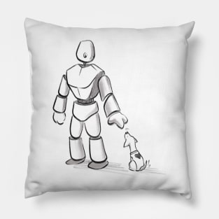 Robot with puppy Pillow