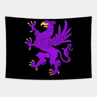 Griffon logo Purple Tapestry