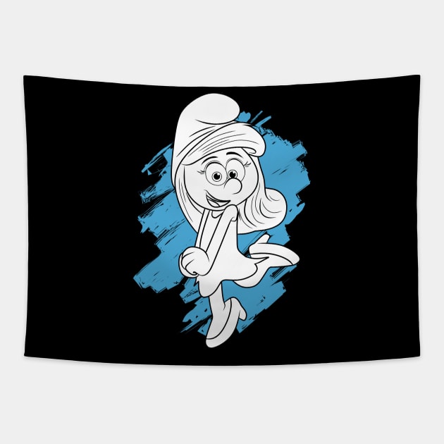 Smurfette Tapestry by Arie store