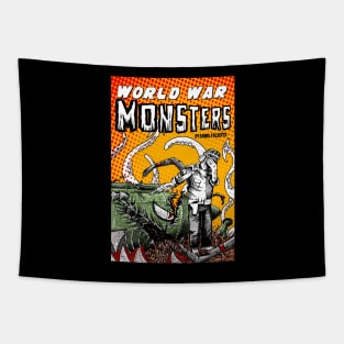 World War Monsters Tapestry