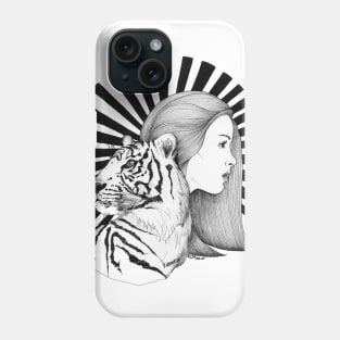 Spirit Animal The Tiger Phone Case