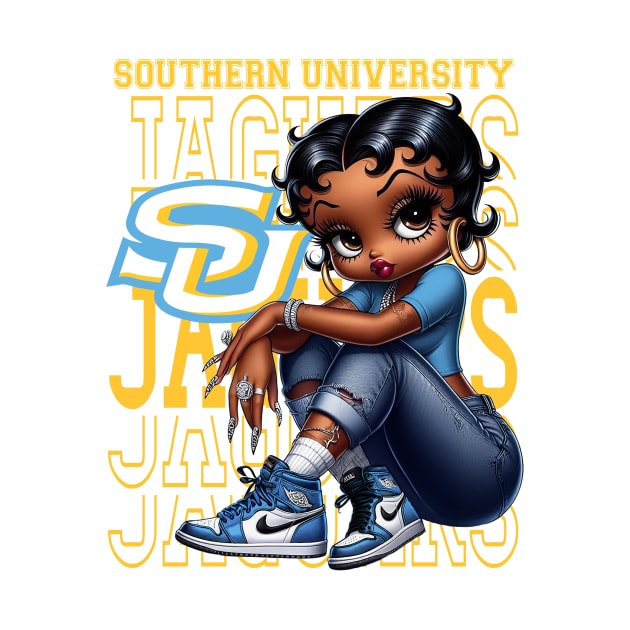 Southern Jaguars -Cute School Spirit T-Shirt