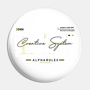 creative system Pin