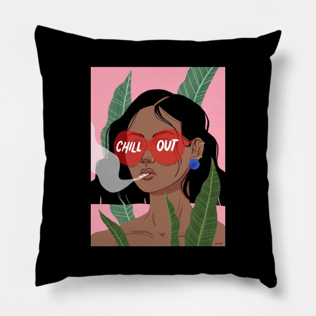 Chill Out! Pillow by acaballz