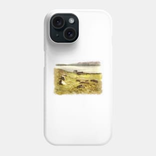 Cruss Hill, Fetlar, Shetland Islands Phone Case