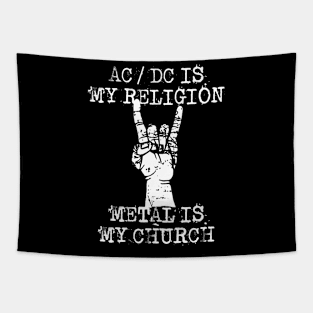 ac dc is my religion Tapestry