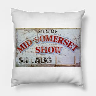 The Mid Somerset Show Pillow