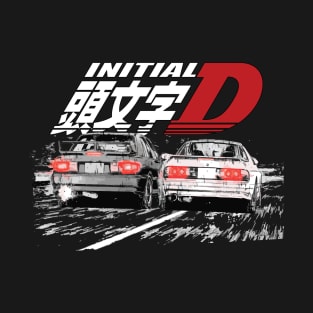 iNTIAL D Ryosuke Takahashi FC vs Kyoichi Sudo EVO Drift Car Battle T-Shirt