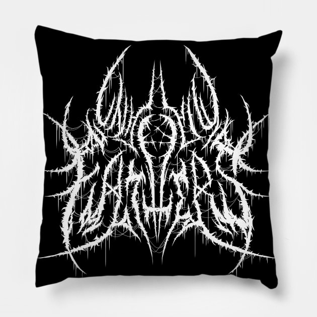 Unholy Fathers Pillow by Brootal Branding