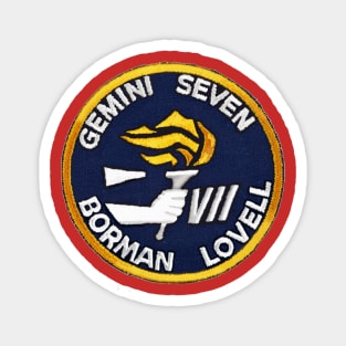 Gemini 7 Mission Patch/ArtWork Magnet