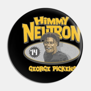 George Pickens Pittsburgh Himmy Neutron Pin