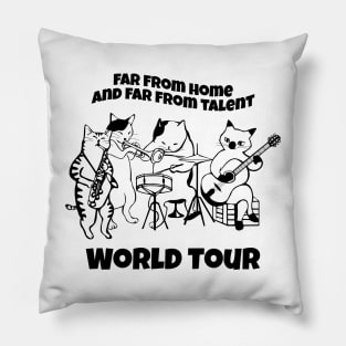 no talent world tour Pillow