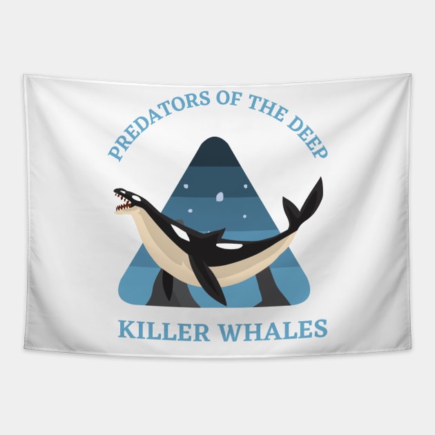 Killer Whales Tapestry by Pearsville