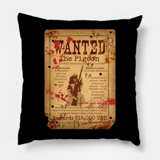 The Pigeon Wanted Poster Pillow