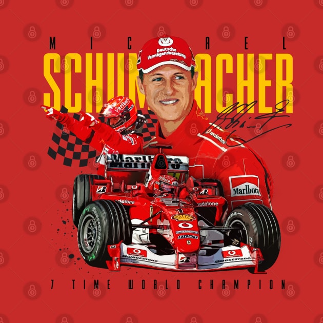 Michael Schumacher by Juantamad