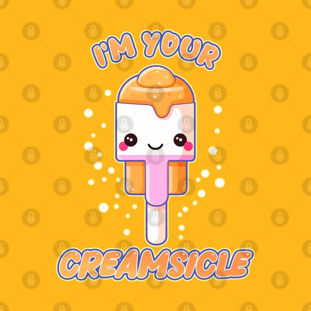 I'll be Your Creamsicle Kawaii Ice Cream Bar by DanielLiamGill