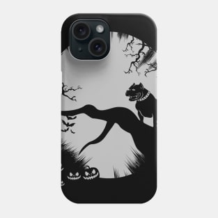 Pitbull Pumpkin Halloween Phone Case