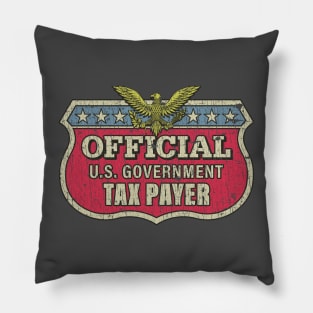 Official U.S. Taxpayer 1966 Pillow