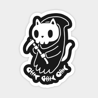 Reaper Cat Magnet