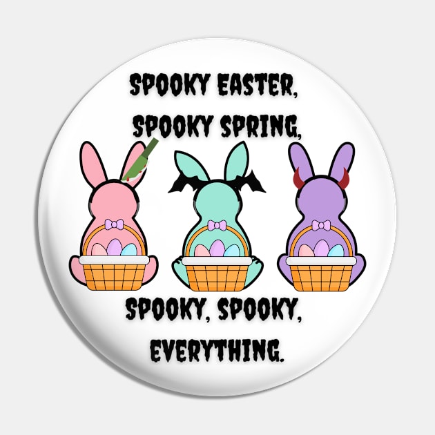 Spooky Easter Spooky Spring Bunnies Pin by TheMavenMedium