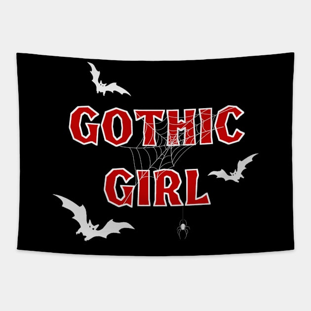 Gothic Girl Tapestry by Immortals In Art