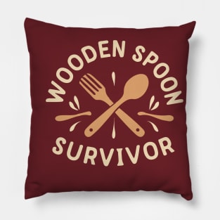 Wooden Spoon Survivor Pillow