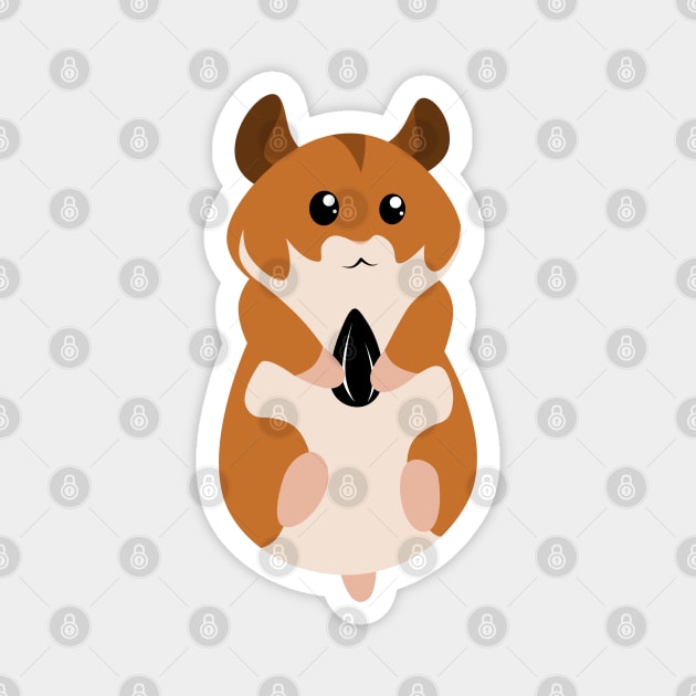Syrian Hamster Magnet by DeguArts