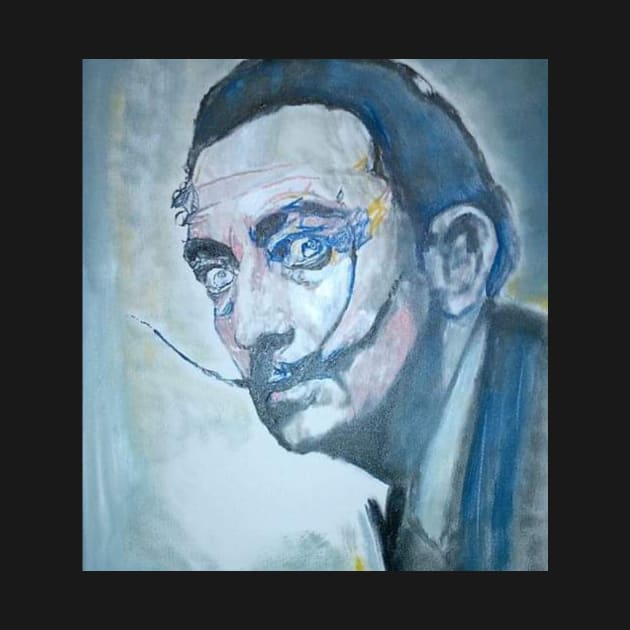 Salvador Dali by Mike Nesloney Art