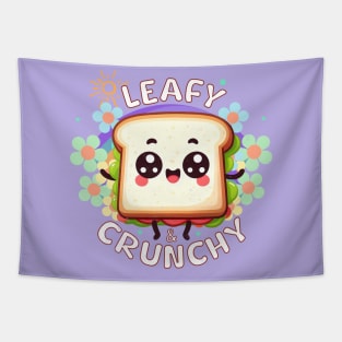 Sandwich Cute Leafy & Crunchy Tapestry