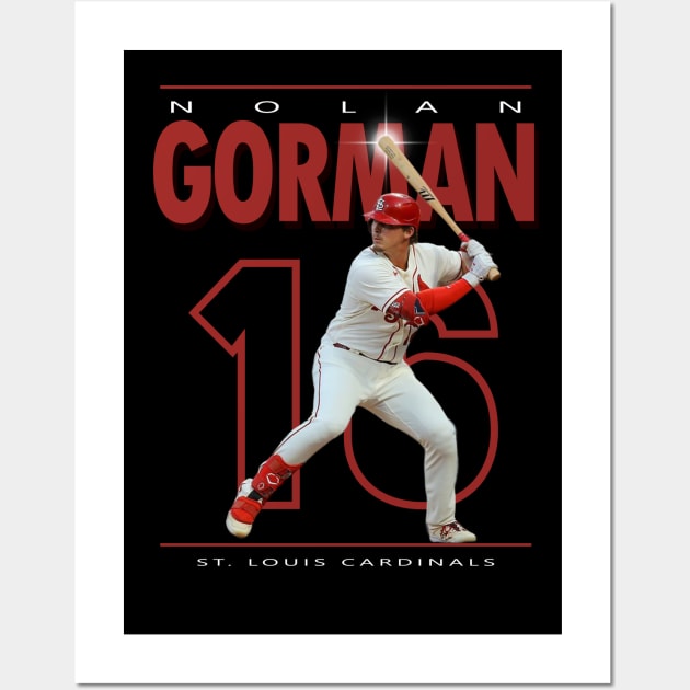 Nolan Gorman St. Louis Cardinals Youth Player T-Shirt - Red