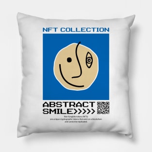 abstract smile collection Pillow