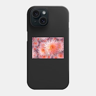 Infinite Pink Spiky Dahlias Phone Case