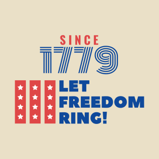 LET FREEDOOM RING! USA Flag Shirt, chemise vintage du 4 juillet, t-shirt du 4 juillet, 4 juillet usa, 4 juillet drapeau, 4 juillet vacances, 4 juillet garçons T-Shirt