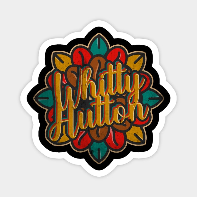 Whitty Hutton Magnet by Testeemoney Artshop