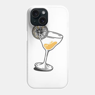 Glass of wine Phone Case