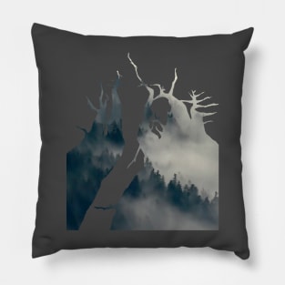 Dark forest Pillow