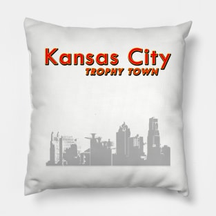 Kansas City - Trophy Town Pillow