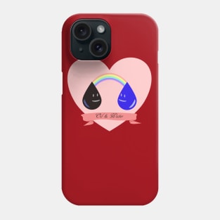 Oil + Water = Rainbow! Phone Case