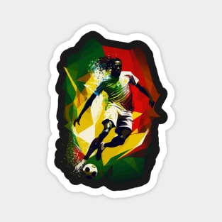 Ghana Soccer Quality Art Design Magnet